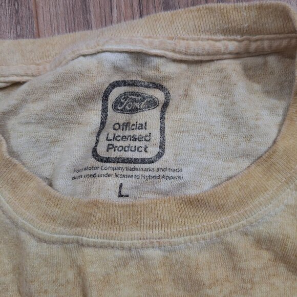 Ford Eat My Dust cropped short sleeve tshirt size large - Picture 4 of 5